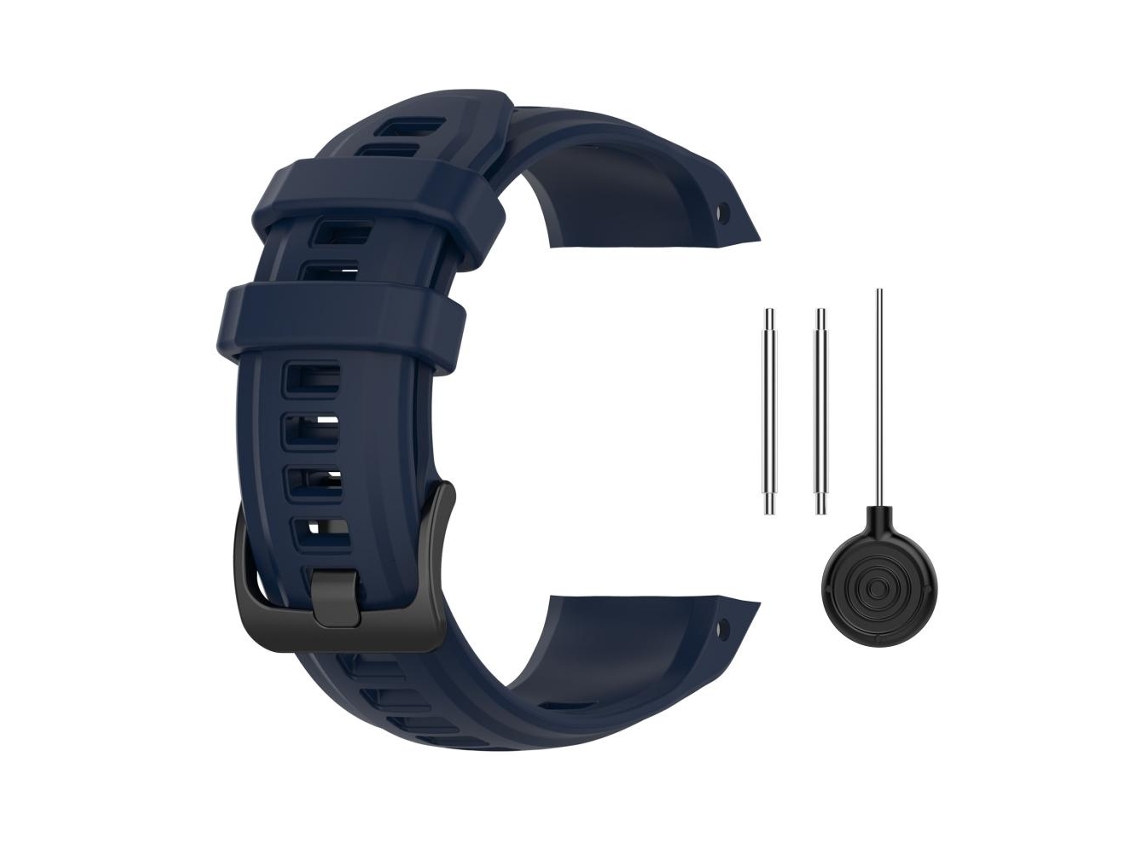 Mali cinturões de Substituição Compatíveis com Garmin Instinct 2s Pulseira de Silicone para Smartwatch com Ferramentas