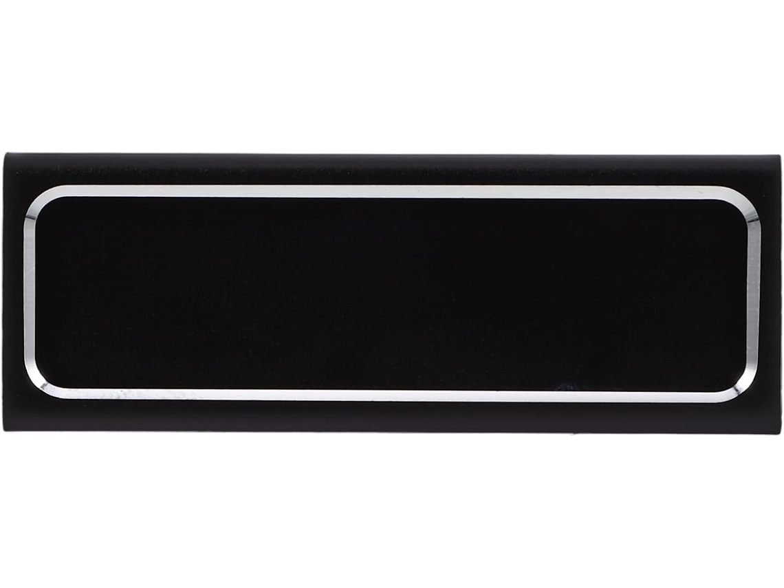 Placa De Preços Beaupretty Em Liga Alumínio Preto Para Variáveis, Fornecendo Informações Adequadas E Atraindo Atenção