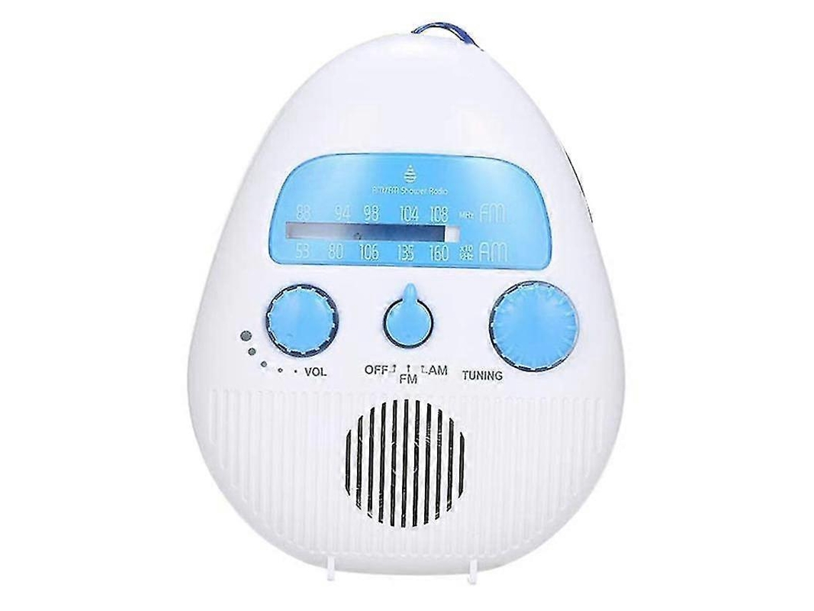 Rádio De Chuveiro, Rádio Am/fm Portátil, Alto Falante À Prova Dágua, Rádios De Chuveiro Para Banheiro, Casa, Banheira E Áreas Externas. PENGDSJE
