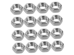 Conjunto De 180 Porcas Sextavadas Aço Inoxidável Zerodeko Para