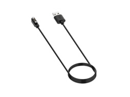 Cabo de carregamento magnético para relógio inteligente Noise Colorfit Pro 3, comprimento: 1 m (preto)