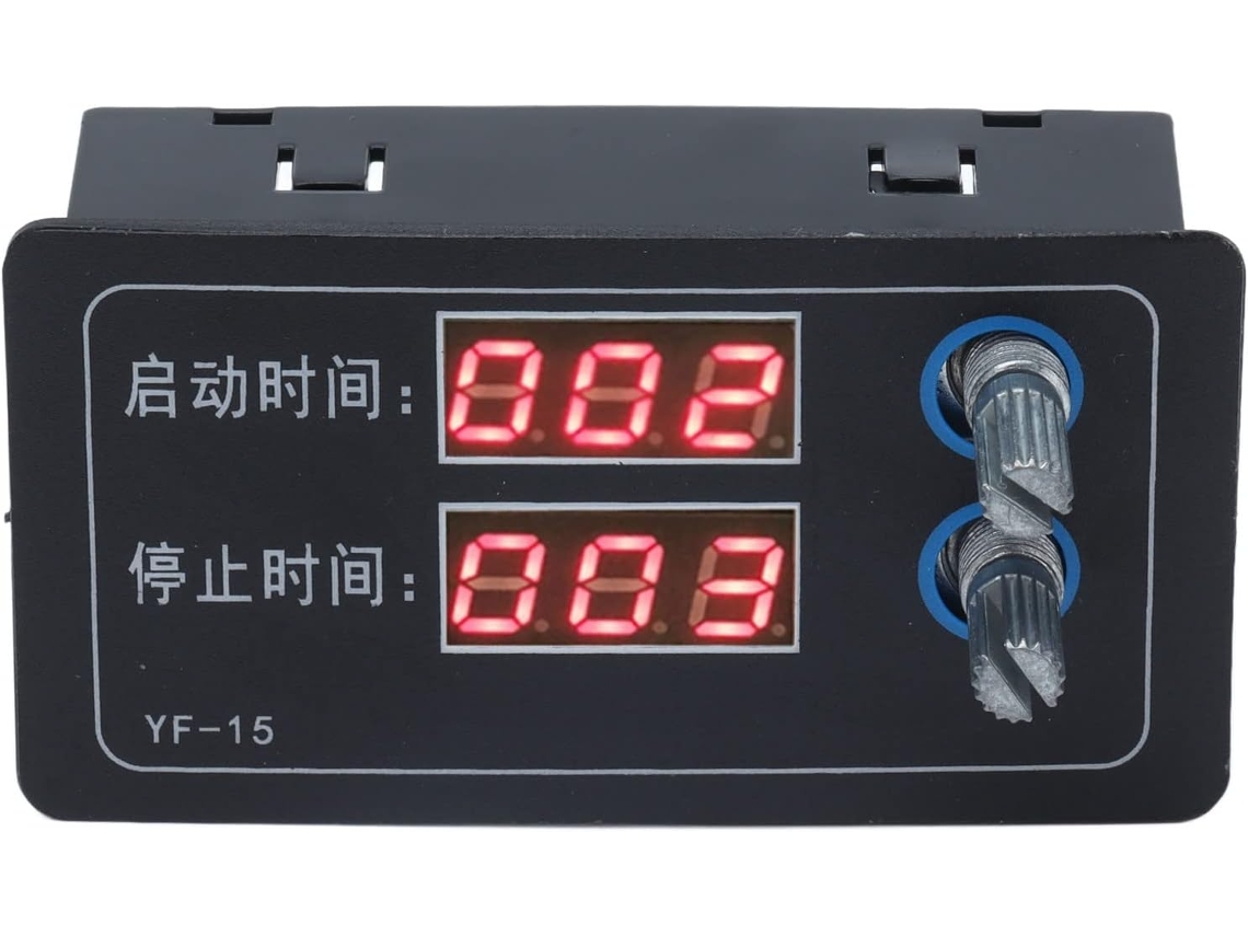 Controlador De Motor Yf-15 Com Temporizador Digital E Display Led.