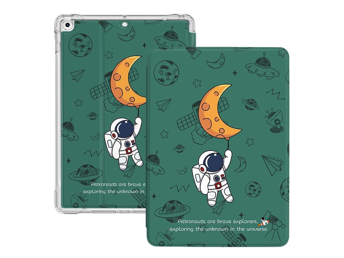 Capa Para Ipad De 11ª Geração (a16) De 11 Polegadas, Estrutura Flexível Em Tpu, Airbag Anti-queda, Verde. Siurn