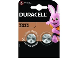 Pilhas Não Recarregáveis DURACELL CR2032 K2 (2 unidades)