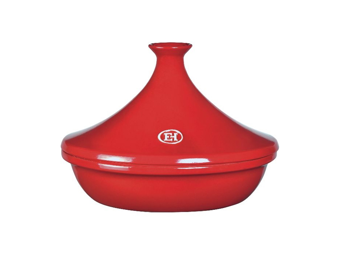 Tagine  EMILE HENRY (Cerâmica-Vermelho-32 cm)
