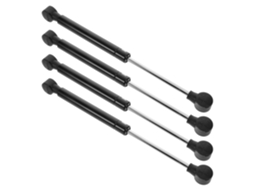 Conjunto De 4 Dobradiças A Gás Para Portas Armários, Com Amortecimento De Impacto, Leves E Em Aço Laminado A Frio