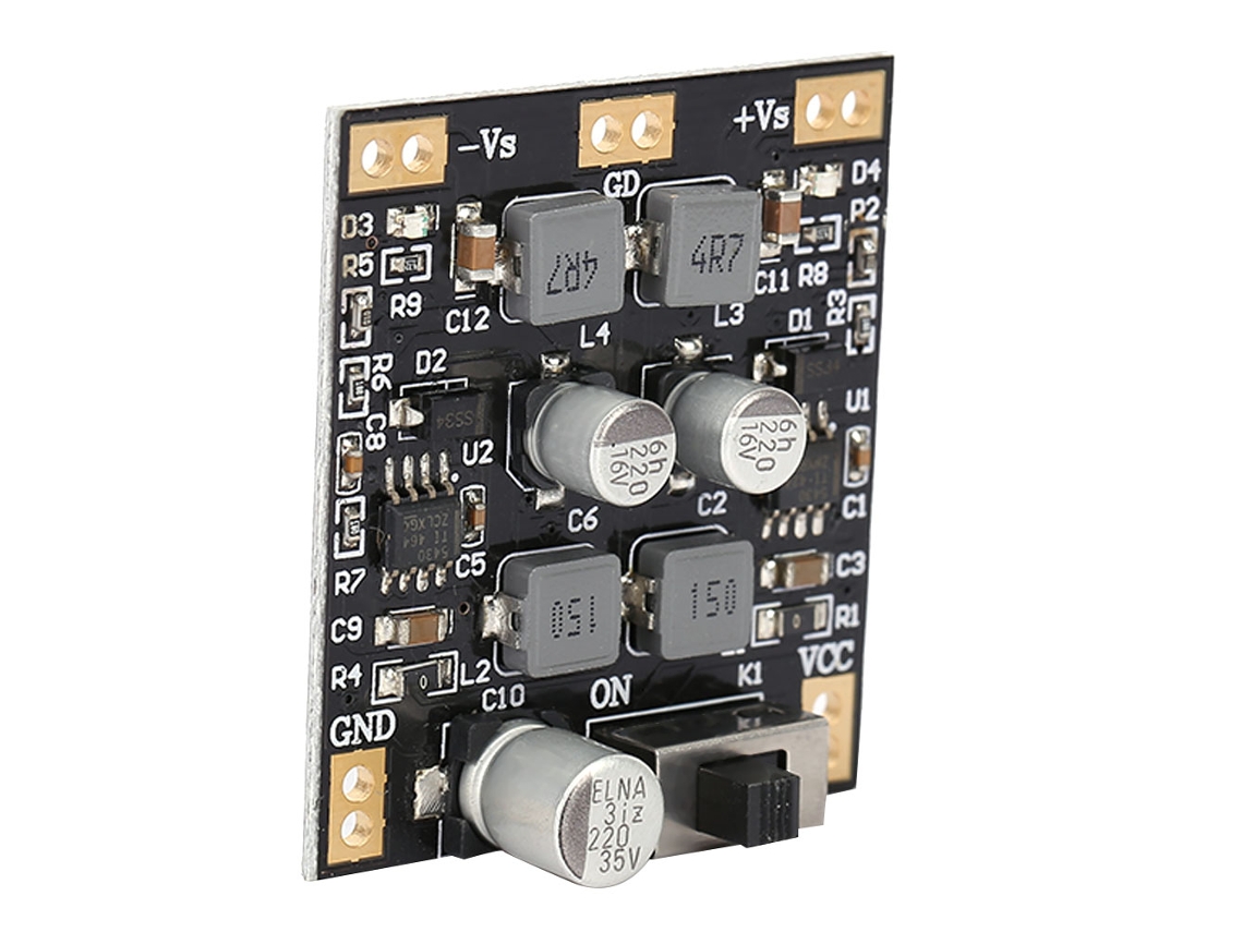 Laxiscreed Módulo Regulador De Tensão 24/15v Para ±12v Com Filtragem Dupla