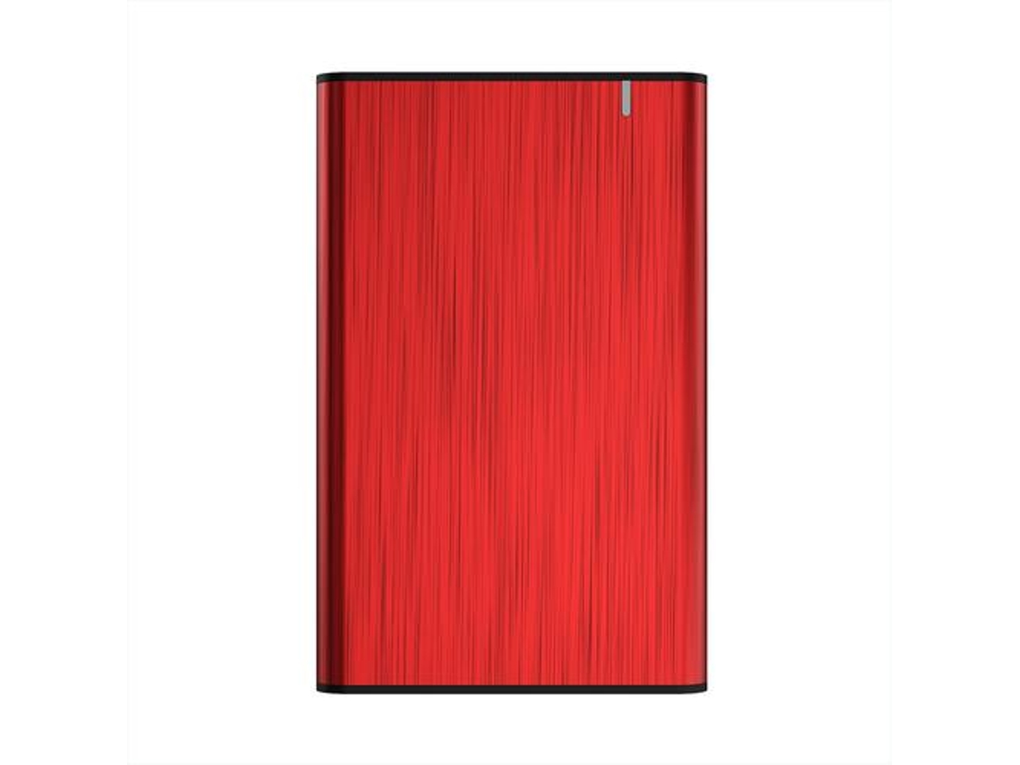 Aisens Ase-2525Red Caixa para Discos Rígidos Compartimento Ssd Vermelho 2.5"