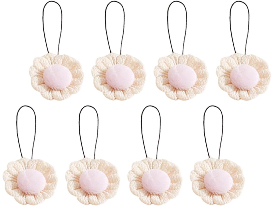 Prendedores De Tecido Com Clipes Para Decoração Casa, Prendedores Decorativos Para Lençóis De Sofá, 8 Peças, Estampa De