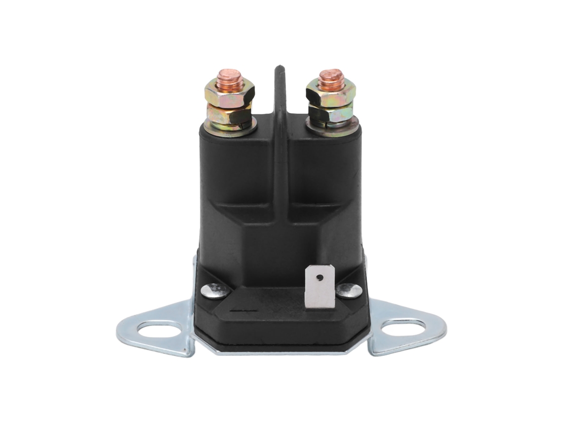 Relé Solenoide de Partida com Capa Abs e Bobina de Latão para Cortador de Grama 12V S/MARCA