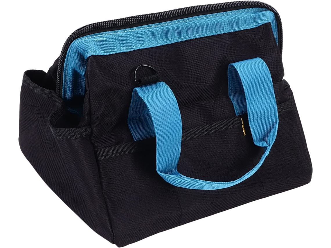 Bolsa De Ferramentas Portátil Em Lona, ​​com Fundo Impermeável E Ampla Abertura, Ideal Para Eletricistas E Carpinteiros