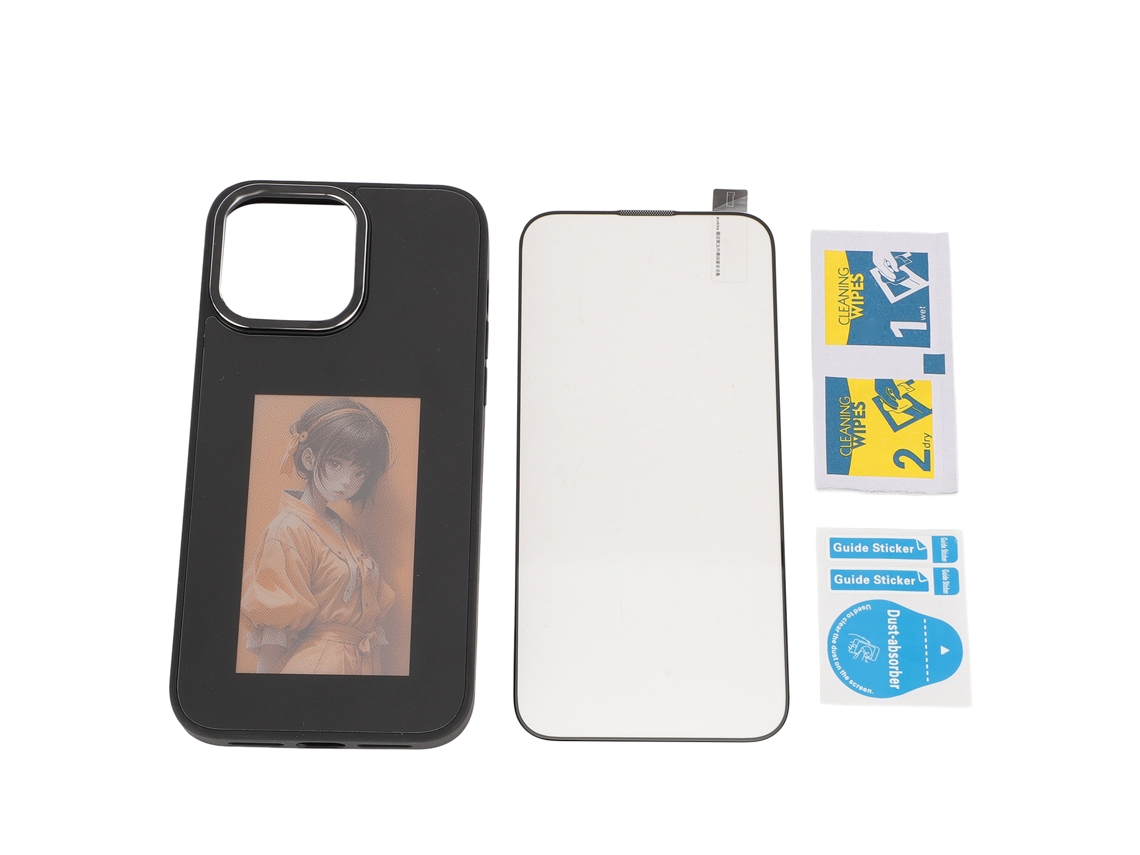 Capa Projeção Tela Ink Nfc Personalizada para Ios 14 Pro Max com Protetor Anti estática