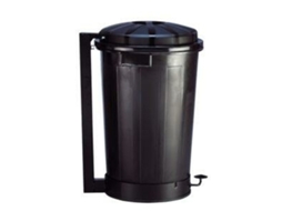 Caixote do lixo DENOX 70 L Preto