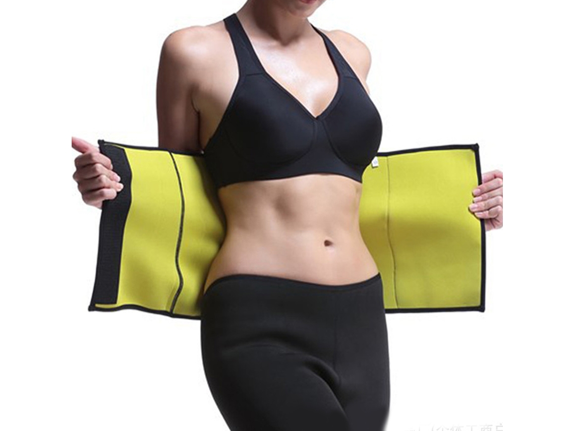 JILLIOPER Cinto Modelador de Cintura, Queimador de Gordura Abdominal para Mulheres e Homens, Cinto Ajustável em Neoprene