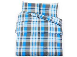 Duvet Cover Set, Duvet Cover Sets Vidaxl Cinzeto Algodão (200 X 200 Cm + 80 X 80 Cm)