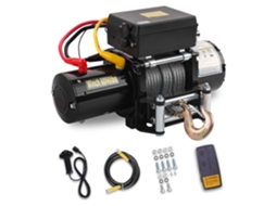 Guincho Eléctrico 12v 6000 Lbs / 2722 Kg, 15 Metros De Cabo, 30 Metros De Controle Sem Fio