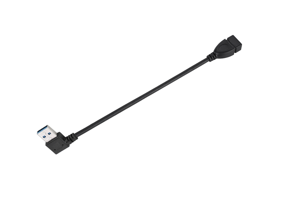 Cabo Extensor Usb 3.0 LAXISCREED Ângulo 90° Macho fêmea