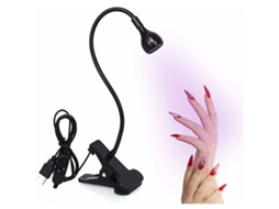 Lâmpada de Secagem de Unhas Nova Line 3W estilo americano, cabeça ajustável, UV profissional para unhas | S/MARCA