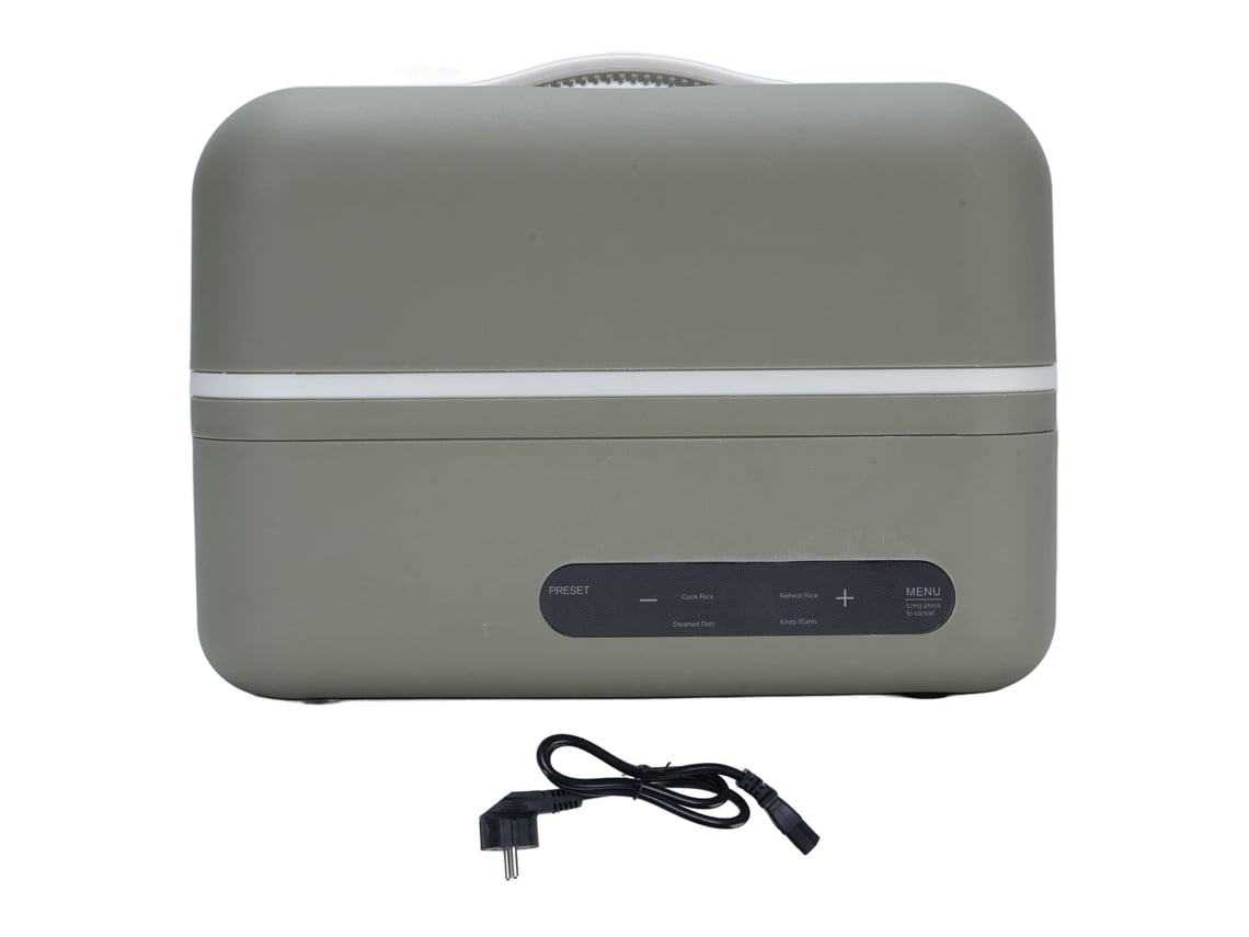 Laxiscreed Caixa De Almoço Plug-in Com Aquecimento Elétrico, Reserva Microcomputador E Conexão Eu