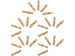 Jojofuny 25 Peças Dobradiças De Barril Ocultas Latão 4x20mm Para Pequenas Caixas Joias, Portas De Armários E Ferragens