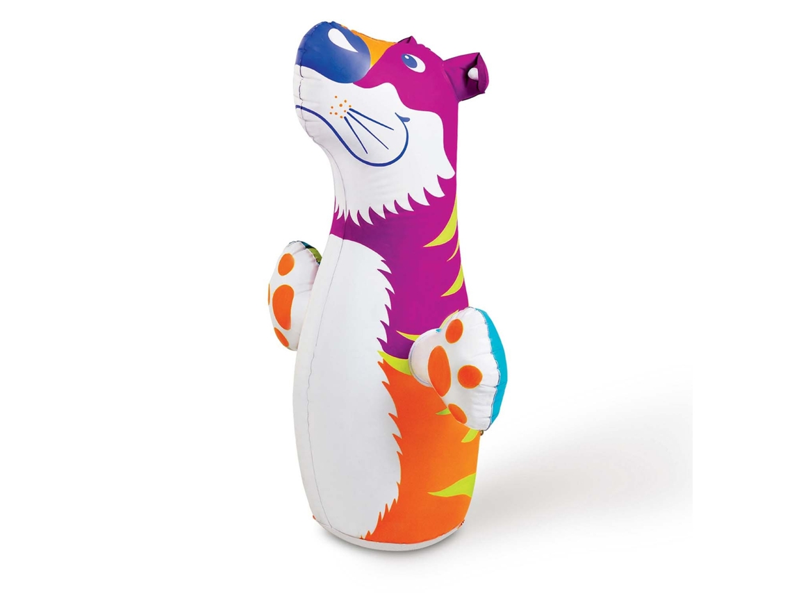 Saco De Boxe Insuflável Tipo Tigre Intex 44669