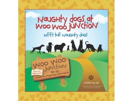 Livro Meet the Naughty Dogs de Nancy Brockman (Inglês - Capa Dura)