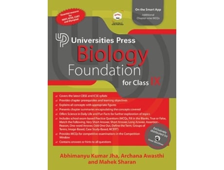 Livro Biology Foundation for Class IX de Abhimanyu Kumar Jha, Archana Awasthi et al. (Inglês)