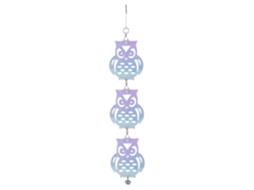 Refletor Espanta Pássaros Em Formato De Coruja 60cm 24 Polegadas, Decoração Para Jardim