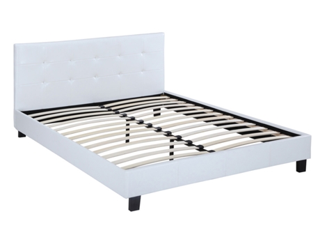 Cama ''Julia'' color Blanco - 160 x 200 cm