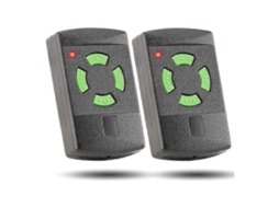 Controle Remoto De Porta Garagem Com Código Fixo Copiável 26.995 Mhz Hsm4 Hs4 Hse4