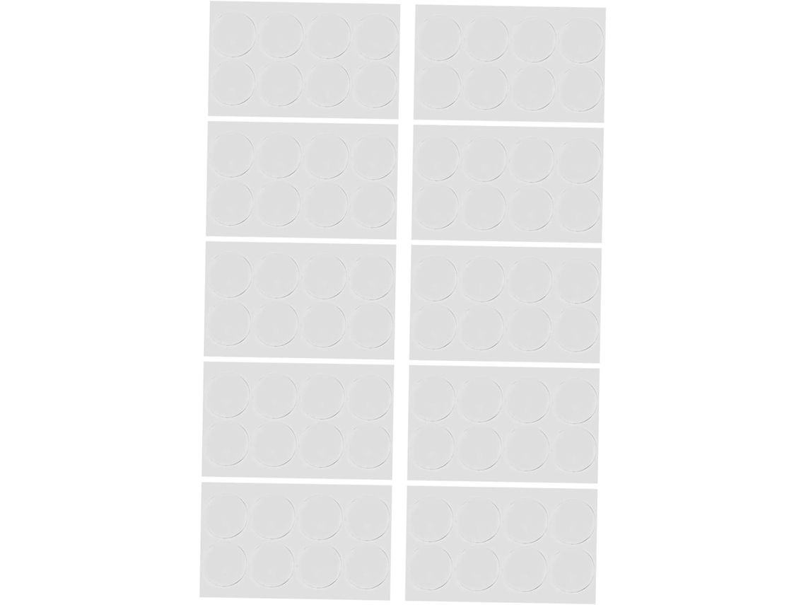 Homoyoyo 80 Peças De Protetores Mesa Antiderrapantes Para Vidro, Espaçadores Para Móveis, Armários E Gavetas, 5cm