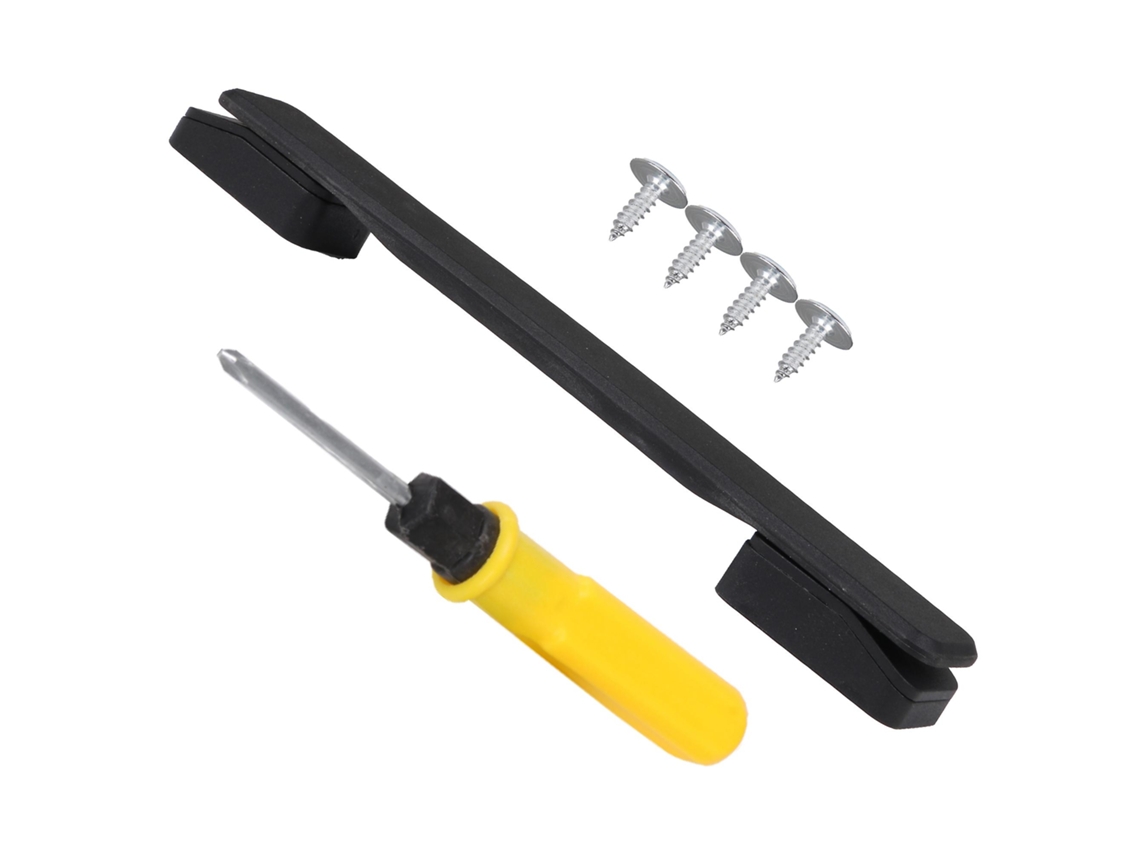 Alça Substituta Para Malas, Grip Flexível, Preto, 7.8 Polegadas