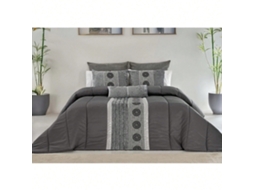 Conjunto Capa Edredom Luxo Inverno 4 Peças Macio Cama Queen King 250x260cm