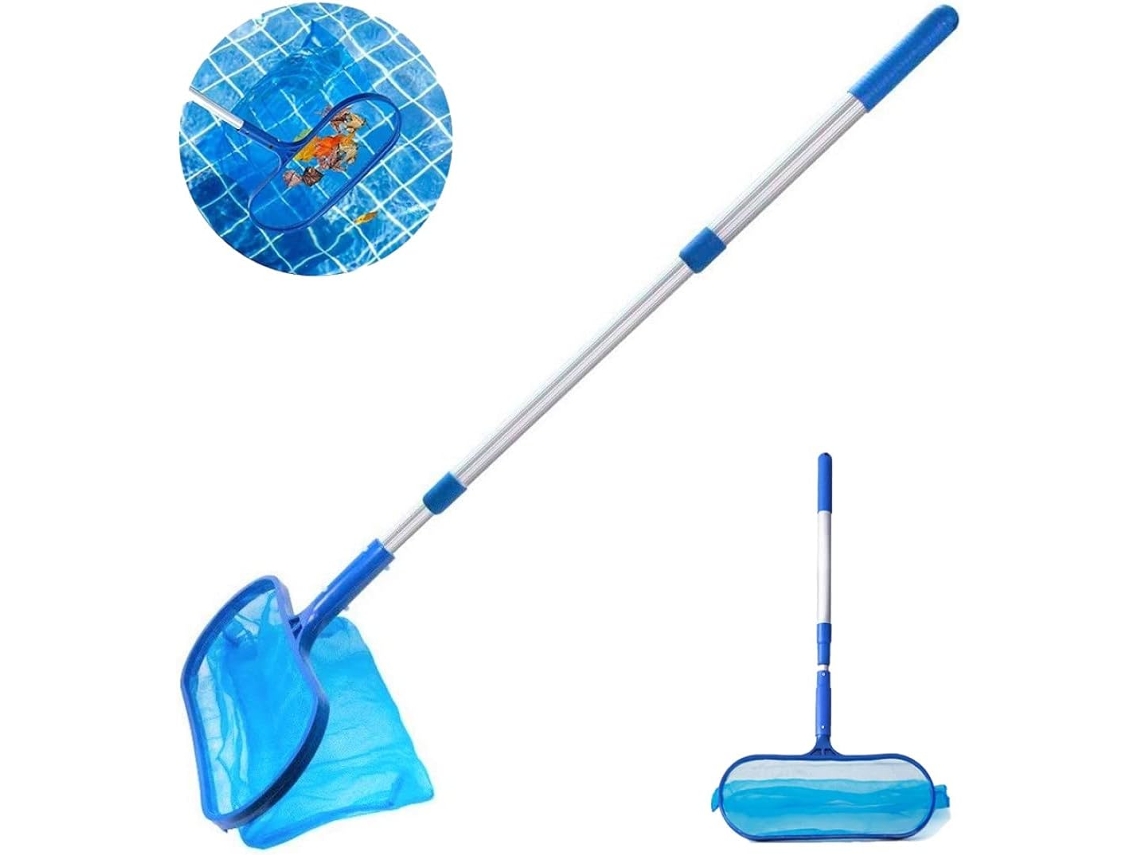 Rede Coletora AQUAFORGE para Piscina 130 cm Malha Fina para Folhas Insetos Detritos