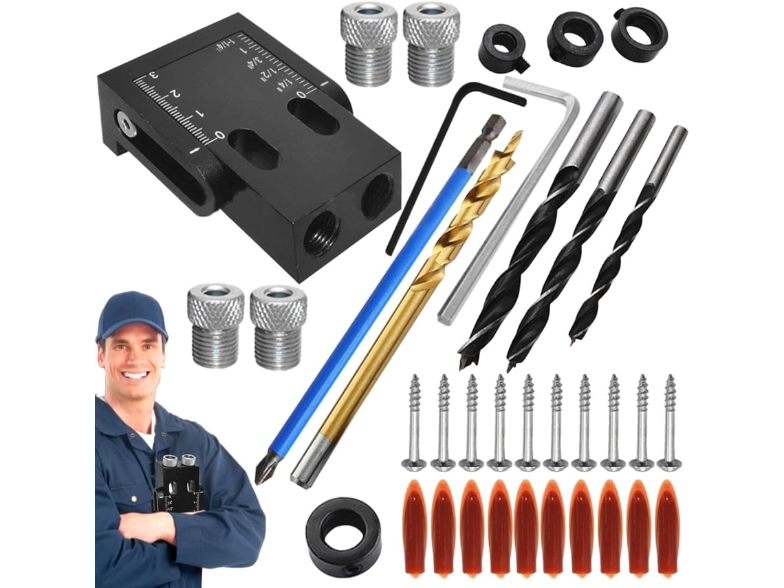 Kit Gabarito Furadeira de Bolso,, Perfuração CHABERLU