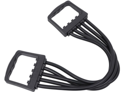 Expansor De Peitoral Ajustável Em Aço Mola Para Exercícios Casa, Equipamento Ginástica, Faixa Resistência