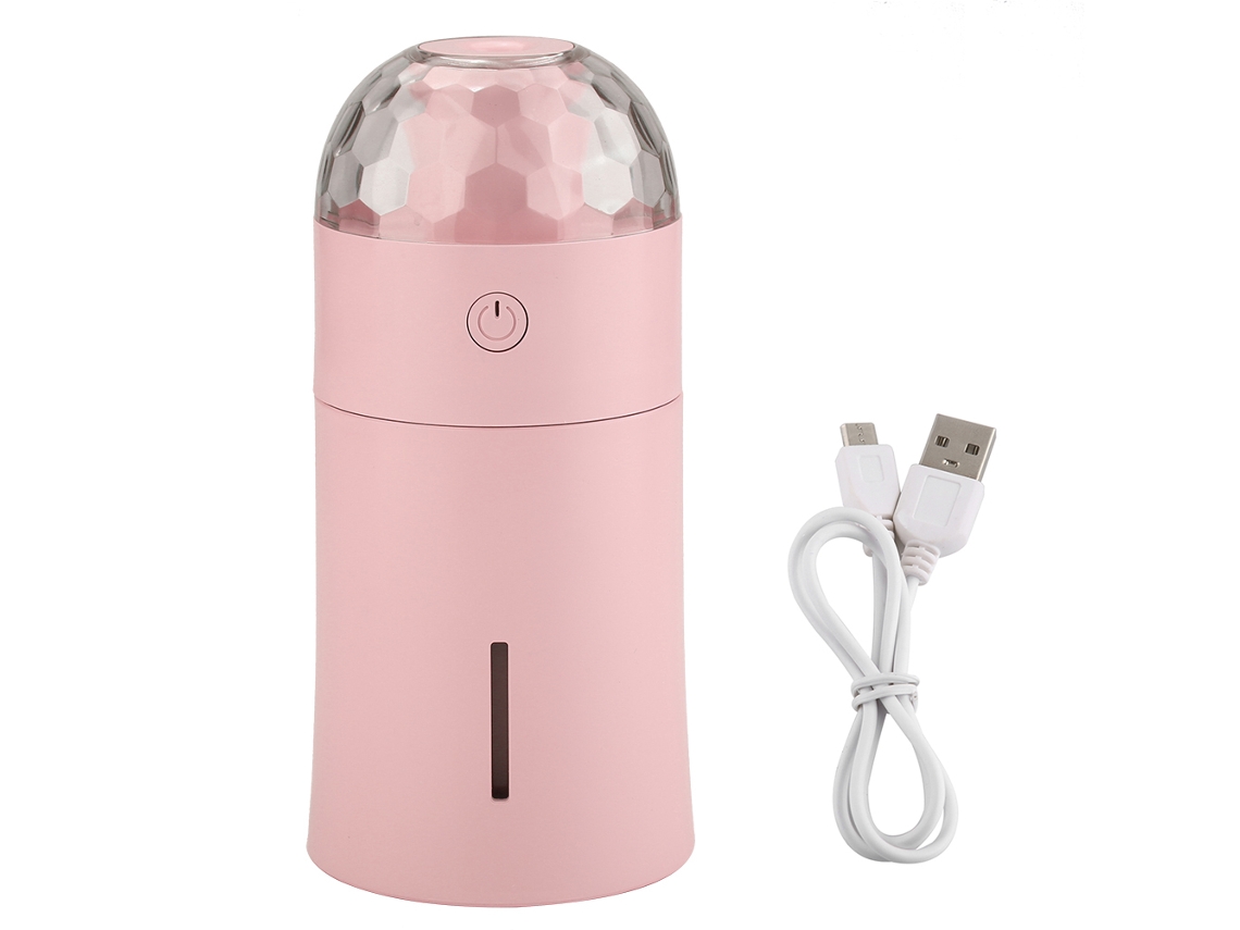 Laxiscreed Máquina De Aromaterapia Mini Rosa Com Projetor De Estrelas E Atomizador, Ideal Para Ambientes Relaxantes