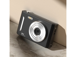 Câmara Digital Tela Ips De 2,4 Polegadas, Zoom De 8x Com Luz De Preenchimento (preta) Cuich