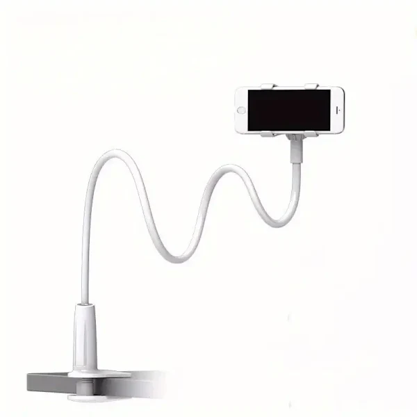 Suporte Para Celular Para Pessoas Preguiçosas Usarem Na Cama, Branco