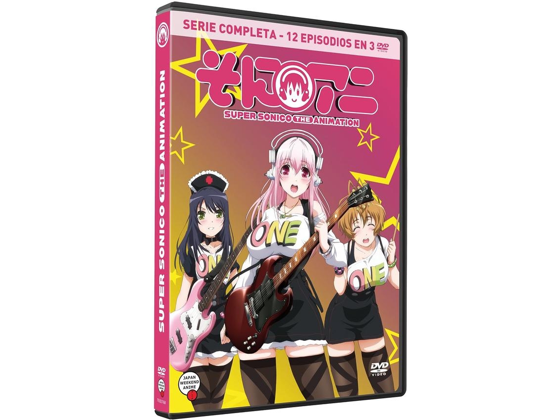 DVD Super Sonico The Animation (Anime) (Edição em Espanhol)
