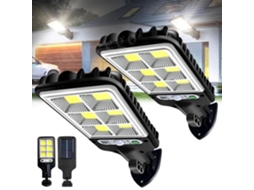 REFLETOR SOLAR LED, 600W, sensor de movimento, para jardim e pátio AQUAFORGE