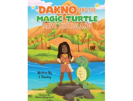 Livro DaKno and the Magic Turtle Save the Island de J Stanley (Inglês)