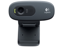 Webcam Logitech C270 Hd Microfone Integrado Usb