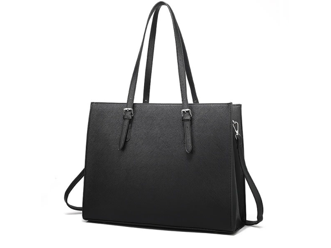 Lurelia Bolsa Para Computador Feminina, Impermeável, Leve, Em Couro, 15,6 Polegadas, De Tecido, Pasta Executiva, Grande