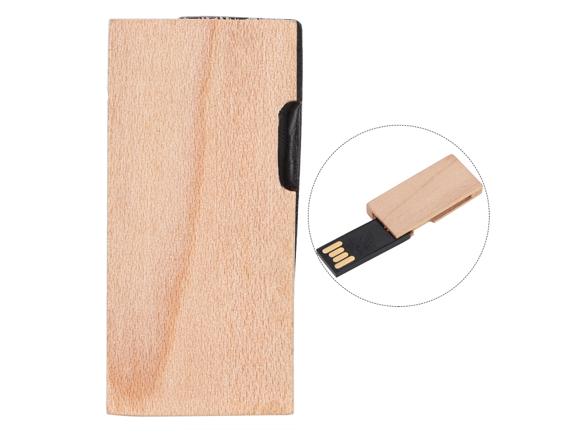 Pen Drive Maple Rotating De 16g Mini Portátil Pen Drive Memory Stick Usb