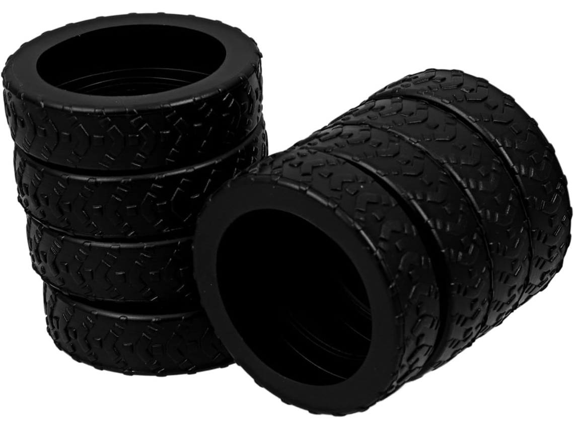 Conjunto De 8 Protetores Silicone Para Rodas Malas, Com Redução De Ruído Ideal Para Viagens
