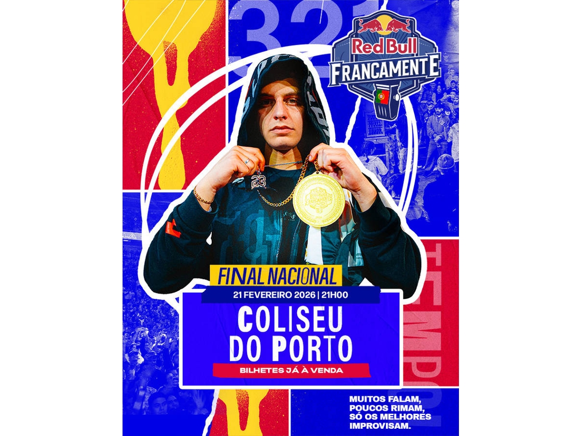 Bilhete RED BULL FRANCAMENTE 2026 FINAL NACIONAL|PORTO