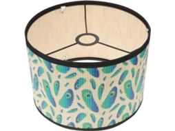 Abajur Vintage De Bambu Verde Com Soquete E27