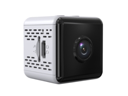 Mini câmera espiã, câmera oculta WiFi para segurança residencial, 1080P HD com visão noturna e detecção de movimento, branca Bestvite
