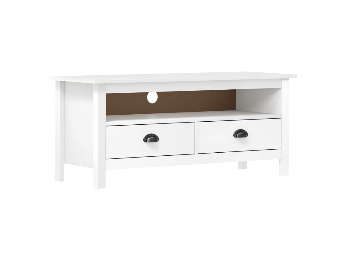 Tv Cabinet,tv Cabinets Vidaxl Branco Madeira De Pinho (n/a)